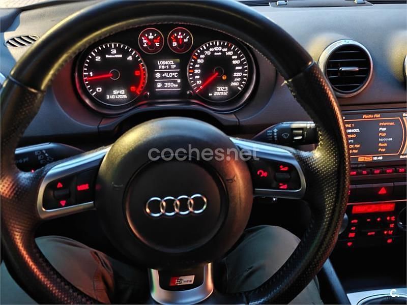 Usado Audi A3 Ambition 170 CV (125 kW) 2008 Azul Utilitario