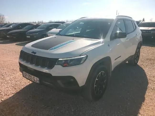 Occasion Jeep Compass Trailhawk 241 ch (177 kW) 2023 Blanc SUV
