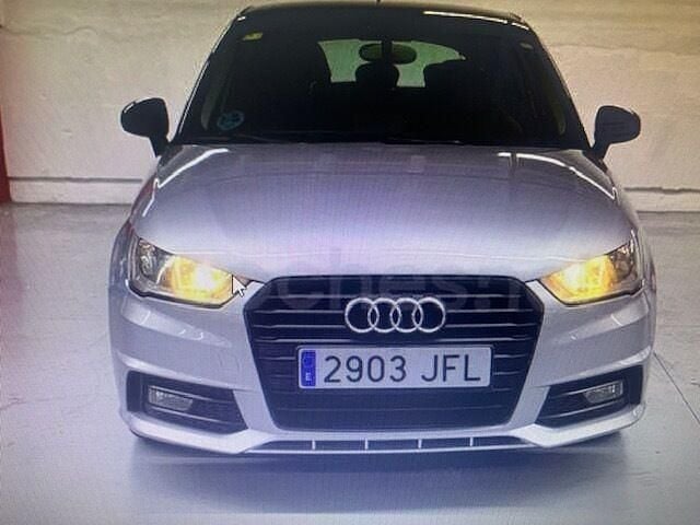 Usado Audi A1 S-Line 90 CV (66 kW) 2015 Gris Utilitario