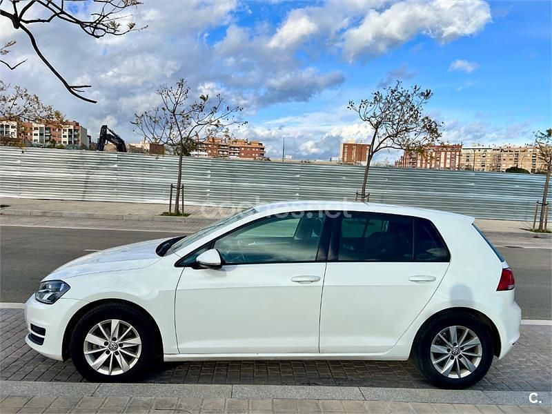 Usado VW Golf VII Edition 110 CV (80 kW) 2015 Blanco Berlina
