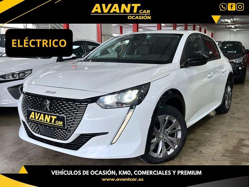 Blanco Usado 2022 Peugeot e-208 Allure Utilitario | 14.900 € (Buen precio) - Imagen 1/4