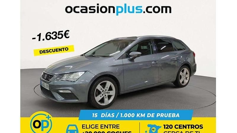 Usado Seat Leon ST FR 150 CV (110 kW) 2017 Gris Familiar