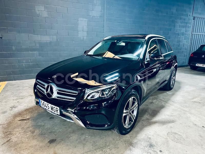 Usado Mercedes GLC220 170 CV (125 kW) 2017 Negro SUV
