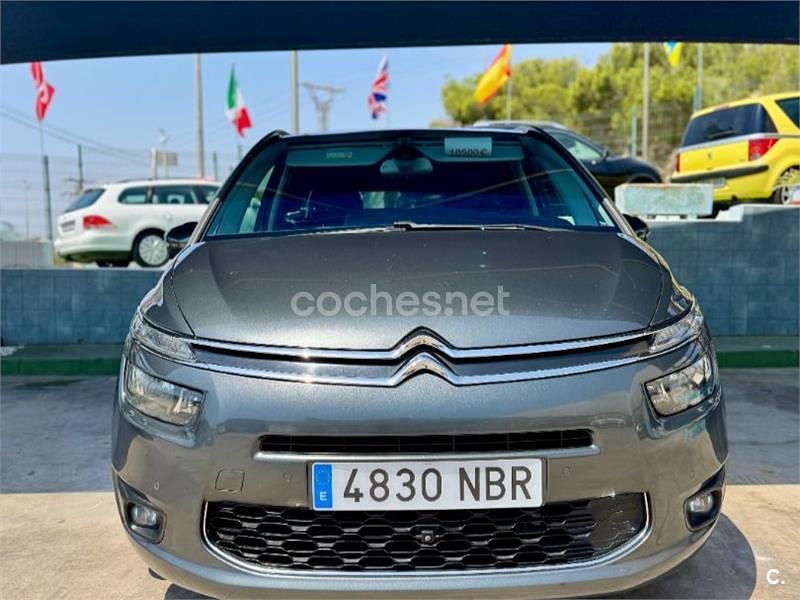 Gris / plata Usado 2014 Citroën C4 Picasso Exclusive Monovolumen | 11.000 € (Un poco caro) - Imagen 1/4