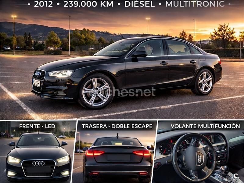 Usado Audi A4 177 CV (130 kW) 2012 Marrón Berlina