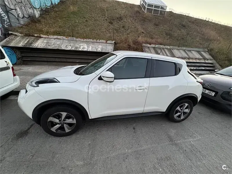 Usado Nissan Juke Acenta 110 CV (80 kW) 2019 Blanco SUV