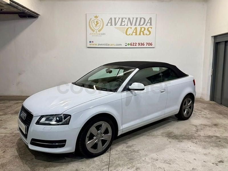 Usado Audi A3 Cabriolet Ambition 105 CV (77 kW) 2013 Blanco Descapotable