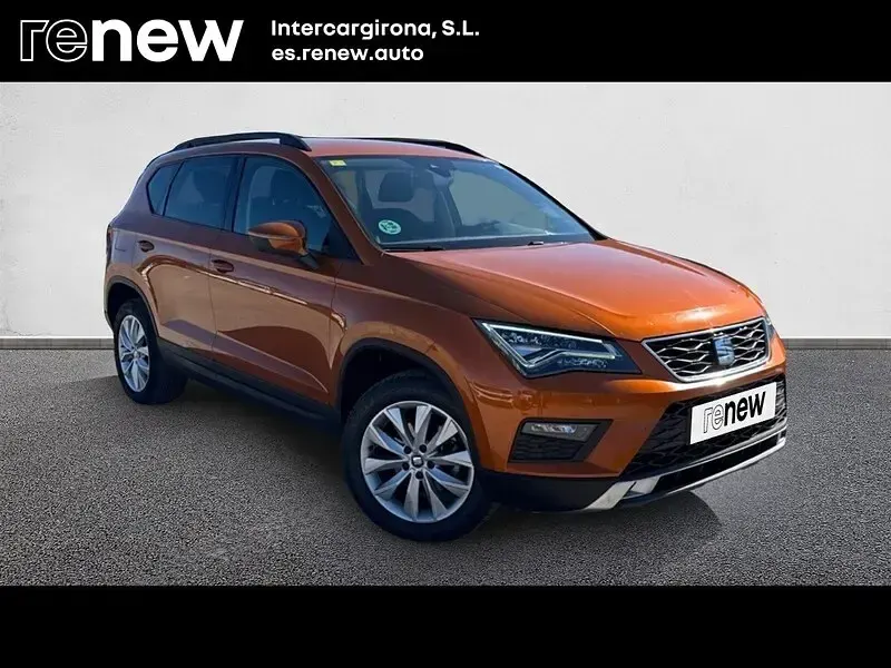 Usado Seat Ateca Ecomotive 116 CV (85 kW) 2018 Naranja SUV