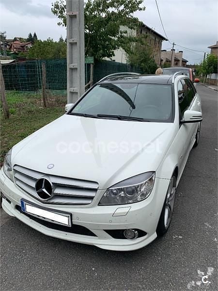 Blanco Usado 2008 Mercedes C220 Avantgarde Familiar | 6900 € (Precio justo) - Imagen 1/4
