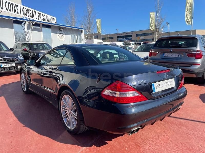 Usado Mercedes SL600 517 CV (380 kW) 2009 Negro Descapotable