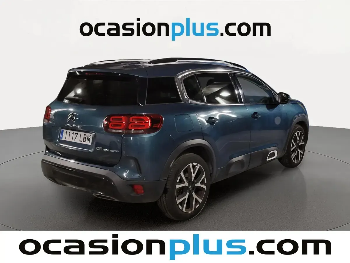 Usado Citroën C5 Aircross Shine 177 CV (130 kW) 2019 Azul SUV