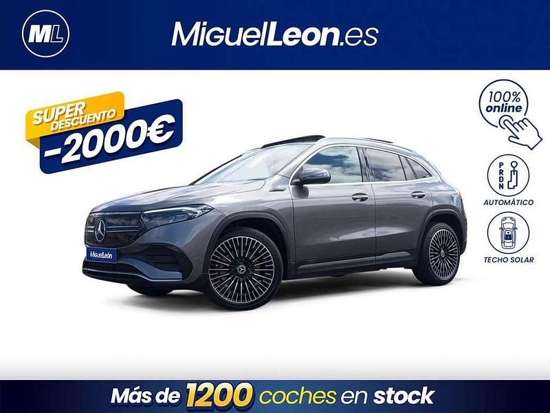 Gris Usado 2021 Mercedes EQA250 SUV | 27.985 € (Buen precio) - Imagen 1/3
