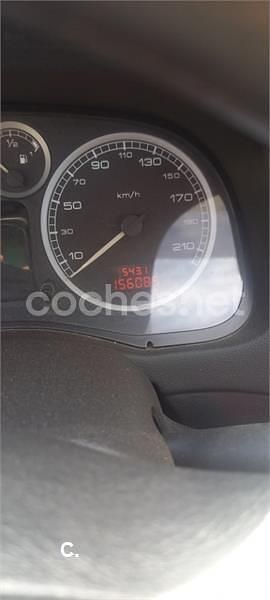 Usado Peugeot 307 90 CV (66 kW) 2001 Azul Berlina