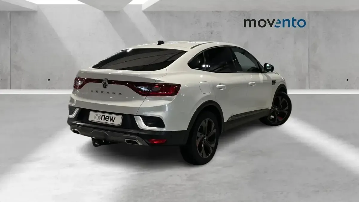 Usado Renault Arkana RS Line 140 CV (102 kW) 2021 Blanco SUV