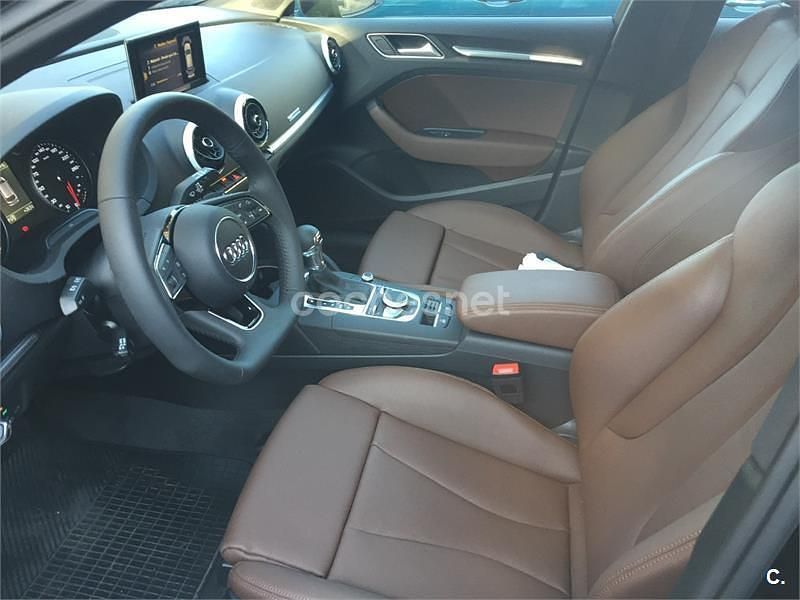 Usado Audi A3 S-Line 150 CV (110 kW) 2017 Negro Berlina