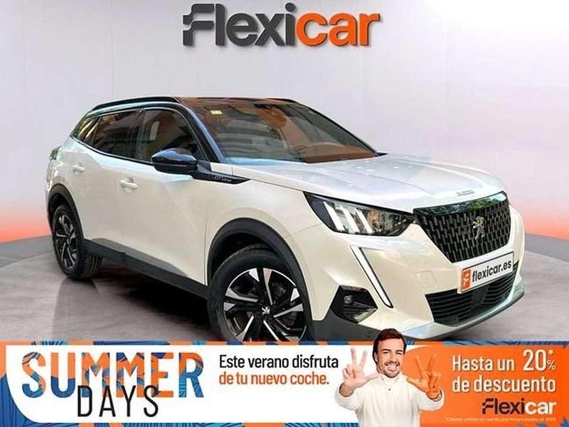 Blanco Usado 2020 Peugeot 2008 GT-line SUV | 13.990 € (Precio justo) - Imagen 1/4