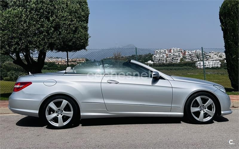 Usado Mercedes E250 Avantgarde 204 CV (150 kW) 2012 Gris / plata Descapotable