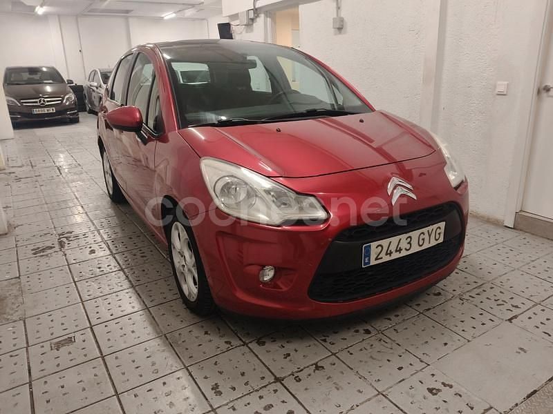 Usado Citroën C3 95 CV (69 kW) 2010 Rojo Utilitario
