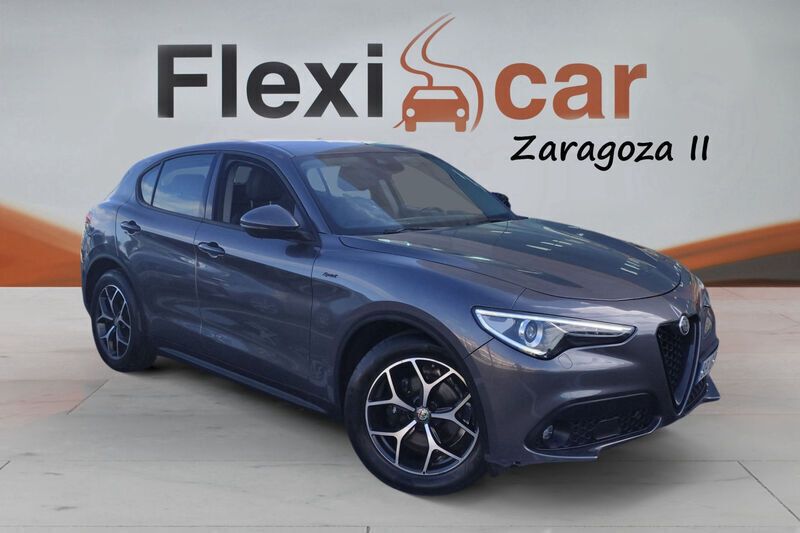Negro Usado 2021 Alfa Romeo Stelvio Sprint SUV | 34.790 € - Imagen 1/4