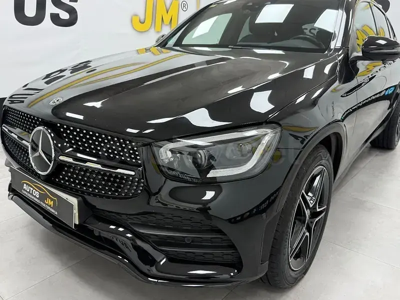 Occasion Mercedes GLC300 245 PK (180 kW) 2020 Zwart Coupé
