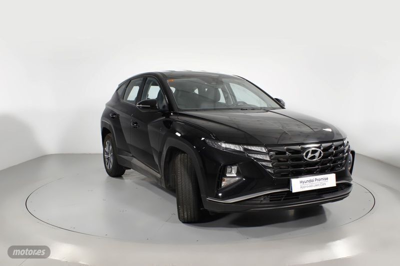 Negro Usado 2021 Hyundai Tucson SUV | 21.400 € (Un poco caro) - Imagen 1/4