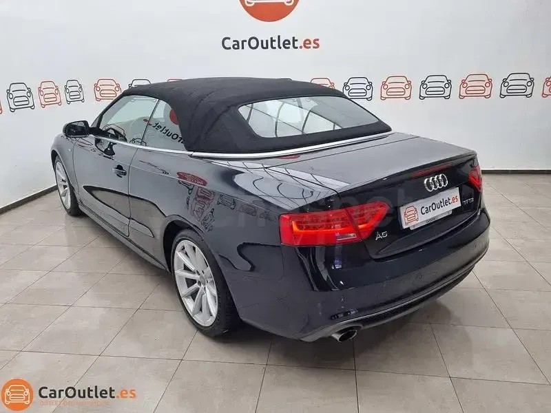 Usado Audi A5 Cabriolet 177 CV (130 kW) 2015 Negro Descapotable