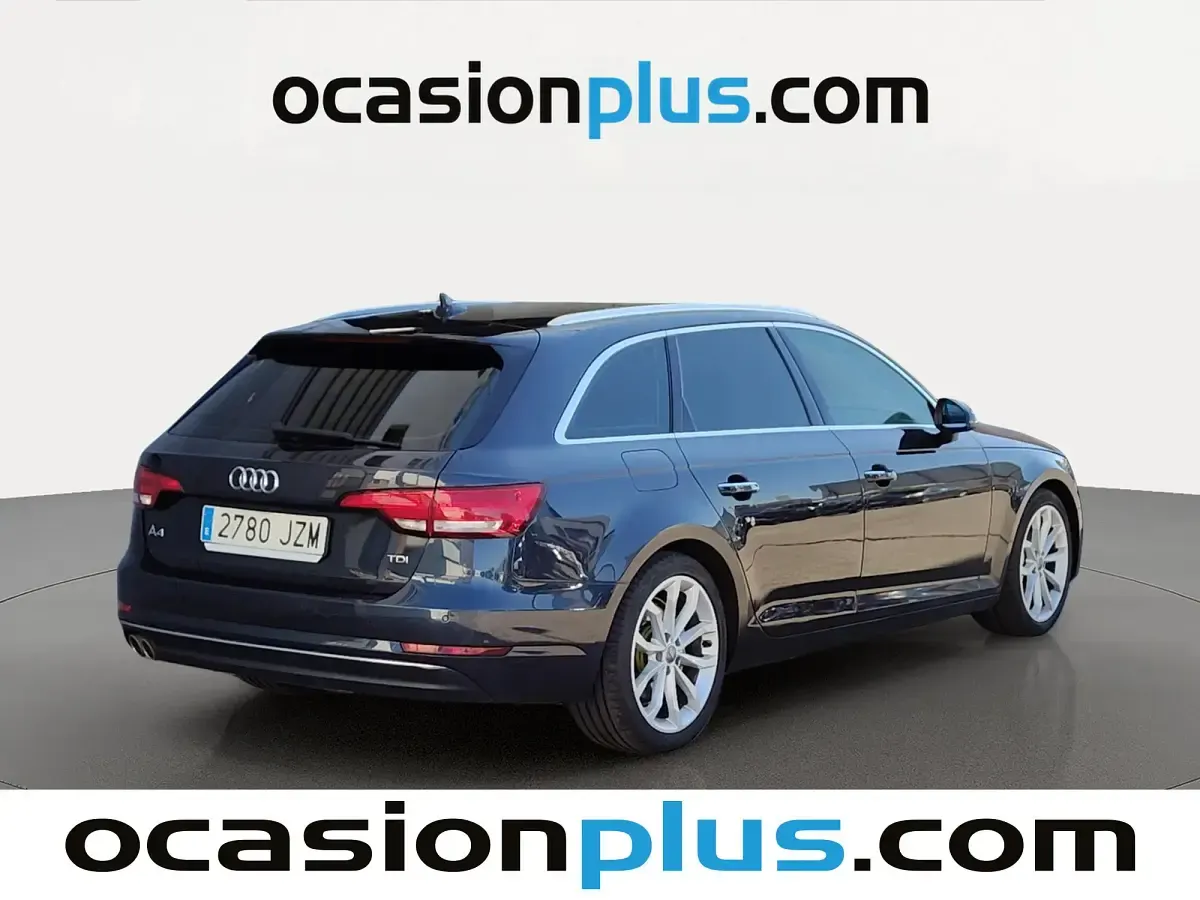 Usado Audi A4 Design 190 CV (139 kW) 2017 Azul Familiar