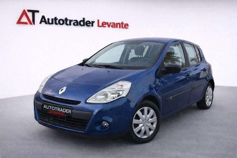 Usado Renault Clio II Expression 75 CV (55 kW) 2010 Azul Utilitario