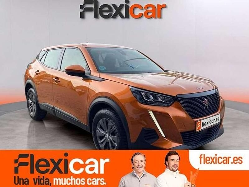 Usado Peugeot 2008 Active 101 CV (74 kW) 2021 Naranja SUV