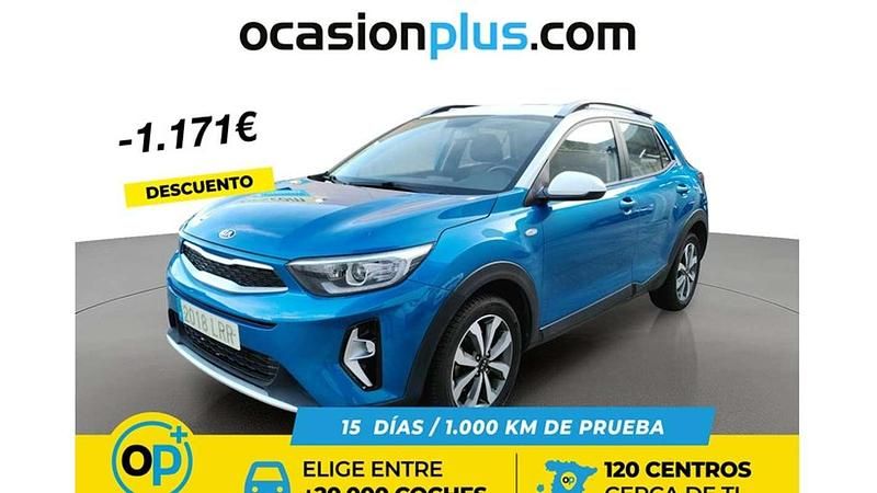 Usado Kia Stonic 84 CV (61 kW) 2021 Azul SUV