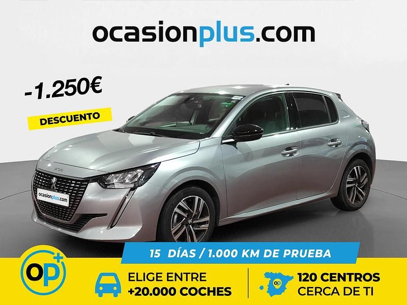 Gris Usado 2023 Peugeot 208 Allure Utilitario | 13.750 € (Precio justo) - Imagen 1/4
