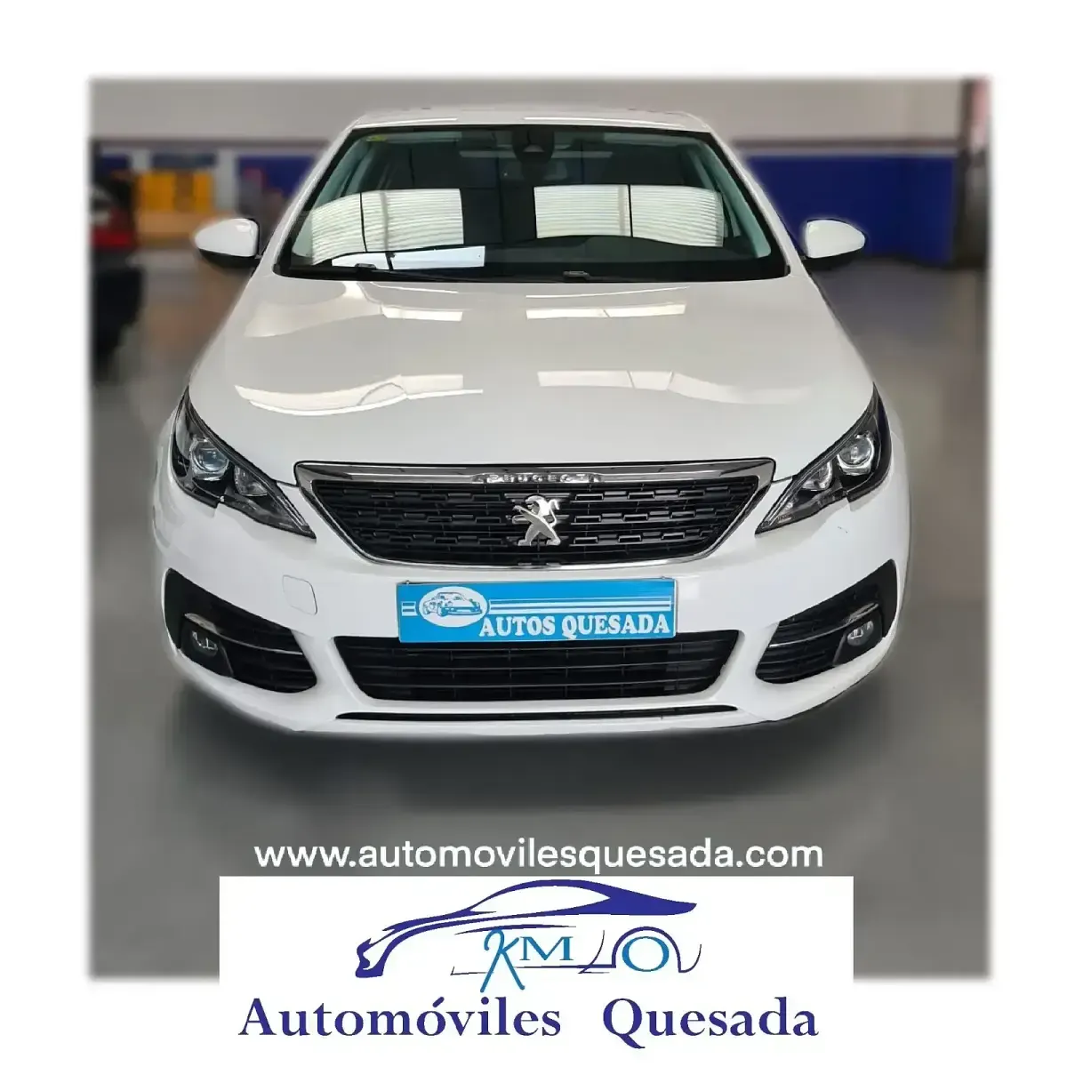 Usado Peugeot 308 Style 100 CV (73 kW) 2019 Blanco Utilitario