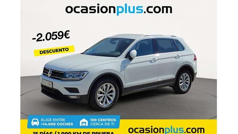 Blanco Usado 2019 VW Tiguan Advance SUV | 20.591 € (Un poco caro) - Imagen 1/4