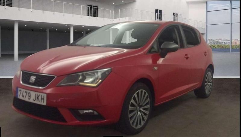 Rojo Usado 2015 Seat Ibiza CONNECT Utilitario | 8999 € (Precio justo) - Imagen 1/4