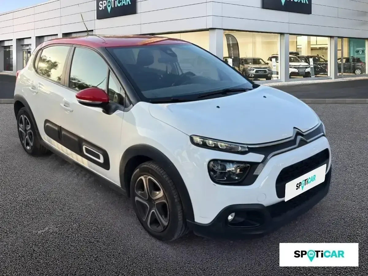 Usado Citroën C3 Feel 83 CV (61 kW) 2022 Blanco Berlina