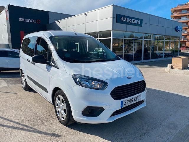 Blanco Usado 2018 Ford Tourneo Courier Ambiente Monovolumen | 12.990 € (Un poco caro) - Imagen 1/4