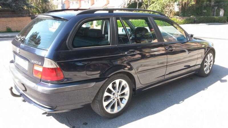 Usado BMW 320 150 CV (110 kW) 2004 Azul Familiar