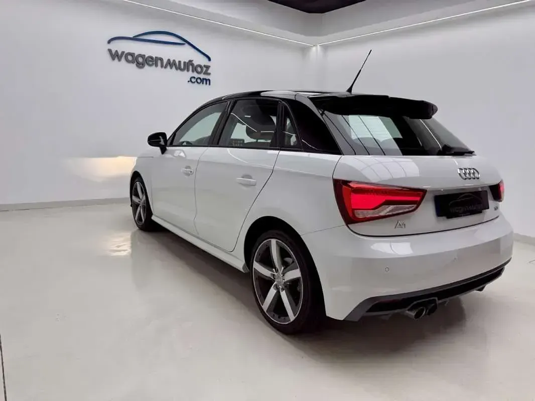 Usado Audi A1 Sportback S-Line 125 CV (91 kW) 2018 Blanco Utilitario