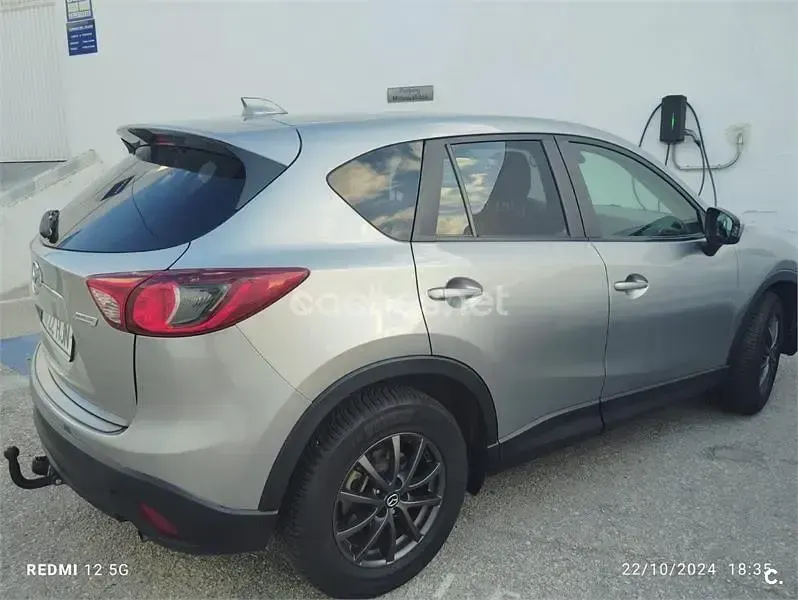 Usado Mazda CX-5 Style 165 CV (121 kW) 2012 Gris / plata SUV