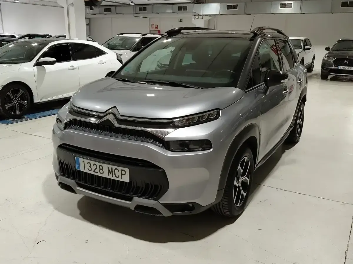 Usado Citroën C3 Aircross PureTech 110 HP (80 kW) 2022 Cinzento SUV