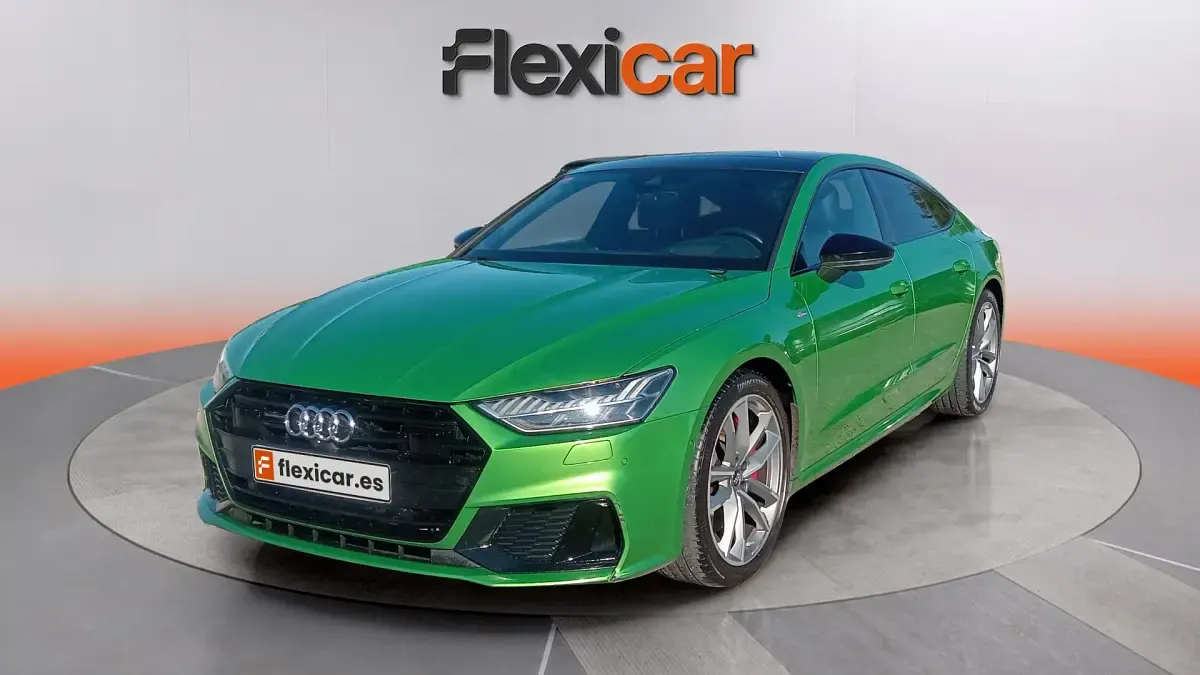 Usado Audi A7 Premium 367 CV (269 kW) 2023 Verde Berlina
