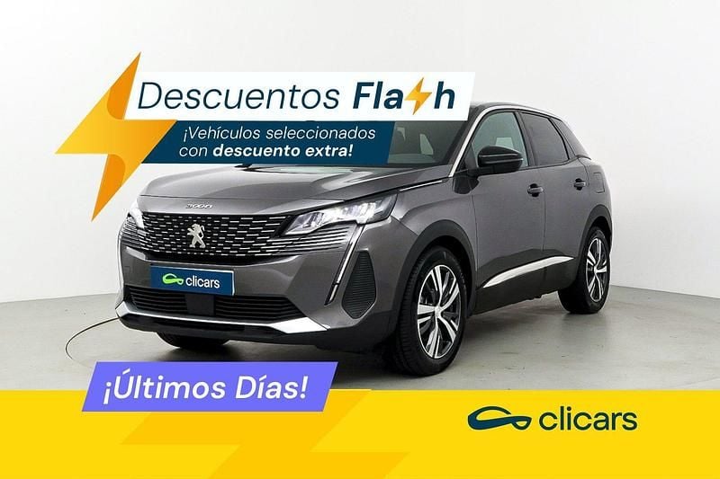 Gris Usado 2024 Peugeot 3008 Active SUV | 26.990 € (Buen precio) - Imagen 1/4