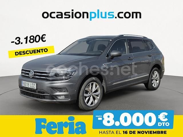 Gris / plata Usado 2020 VW Tiguan Allspace Sportline SUV | 29.490 € (Buen precio) - Imagen 1/4