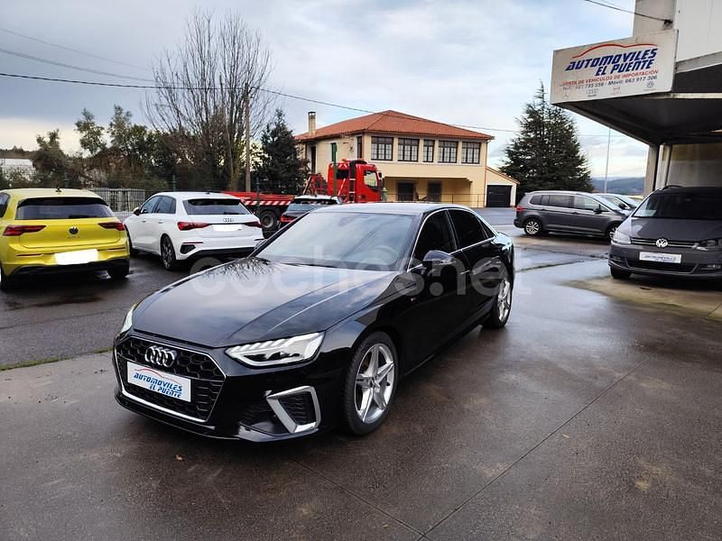 Usado Audi A4 S-Line 122 CV (89 kW) 2020 Negro Berlina