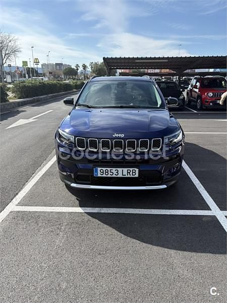 Usado Jeep Compass Limited 130 CV (95 kW) 2021 Azul SUV