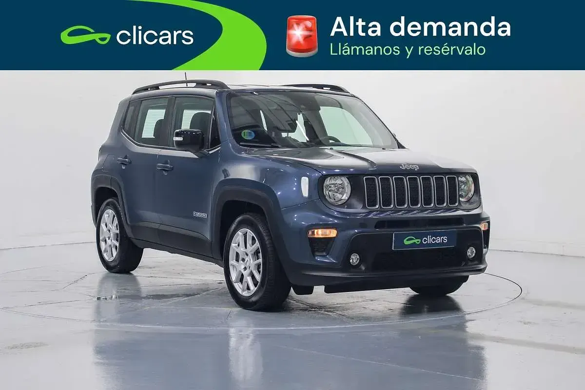 Usado Jeep Renegade Limited 129 CV (94 kW) 2024 Azul SUV