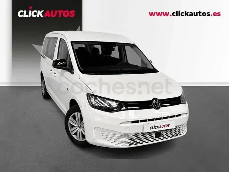 Usado VW Caddy 102 CV (75 kW) 2025 Blanco Monovolumen