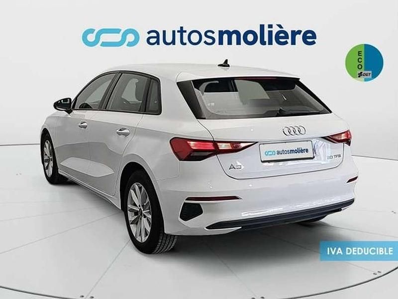 Usado Audi A3 Sportback S-Line 110 CV (80 kW) 2021 Blanco Utilitario