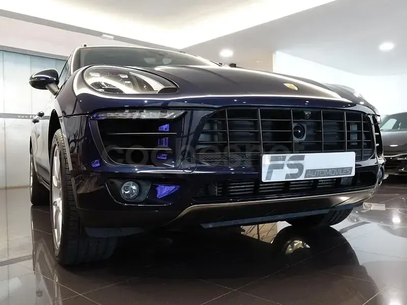 Usado Porsche Macan 258 CV (189 kW) 2016 Azul SUV