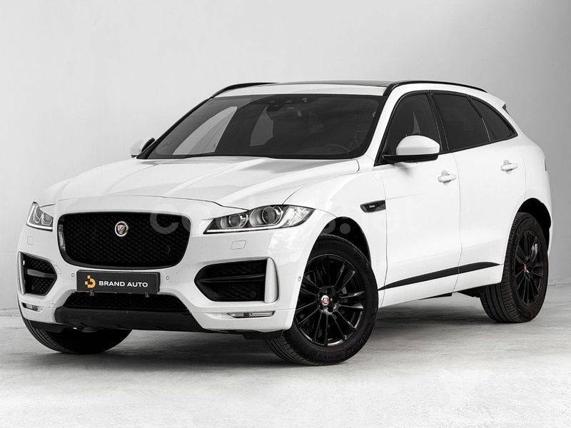 Blanco Usado 2016 Jaguar F-Pace R-Sport SUV | 17.900 € (Precio justo) - Imagen 1/4